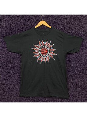 Alice In Chains Sun Logo Rock T-Shirt Size Large